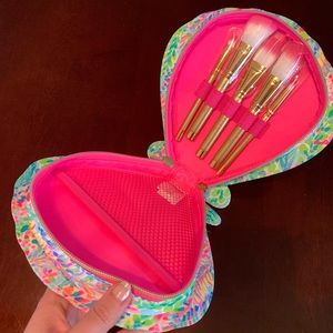 Lilly Pulitzer Makeup Brush Set